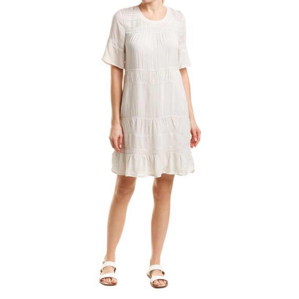 James Perse Pleated Shift Sundress